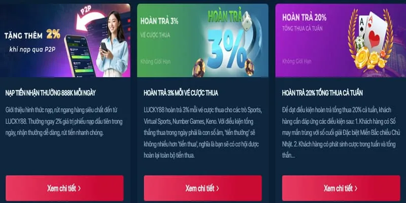 Sản phẩm và dịch vụ Usbet